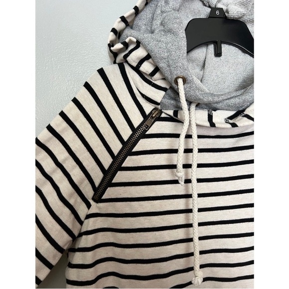 Ampersand Ave | Mommy & Me Matching Striped Hoodies - Picture 4 of 11